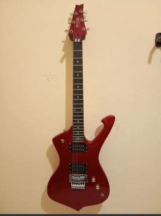 Guitarra Eléctrica Roja rockstile