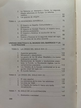 Historia política social moderna y contemporánea