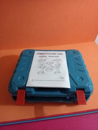 Taladro Percutor Atornillador 21V Batería