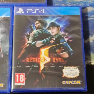 Lotto 3x Resident Evil PS4 Sigillati