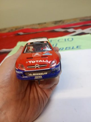Scalextric Citroën Xsara T4 WRC 4x4 sainz con luz