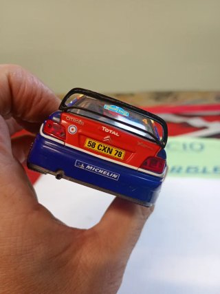 Scalextric Citroën Xsara T4 WRC 4x4 sainz con luz
