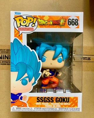 Funko Pop! SSGSS Goku #668 Dragon Ball Super