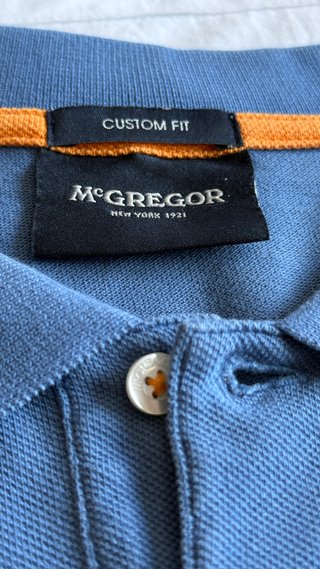Polo McGregor azul celeste - Talla XL