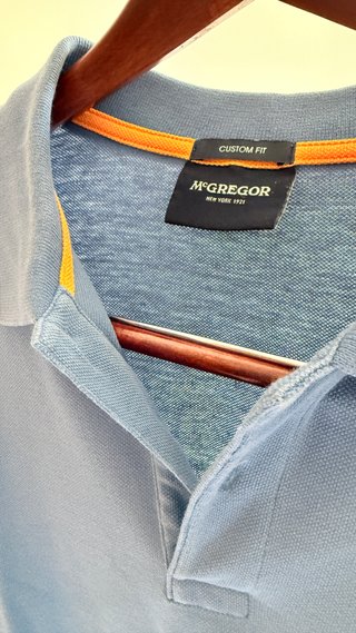 Polo McGregor azul celeste - Talla XL