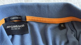 Polo McGregor azul celeste - Talla XL