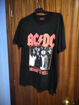 Camiseta AC/DC Highway to Hell Talla M