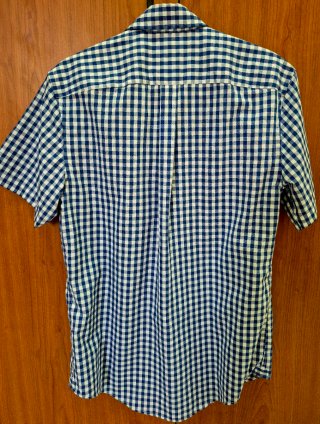 Camisa Pedro del Hierro Talla S Cuadros Azul