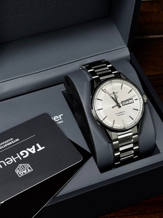 TAG Heuer Calibre 5 Automático Plata