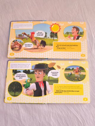 Lote 2 libros La Granja de Zenón