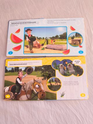 Lote 2 libros La Granja de Zenón