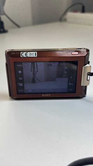 Cámara Sony Cyber-shot DSC-T77 Marrón de Segunda mano por 115 EUR