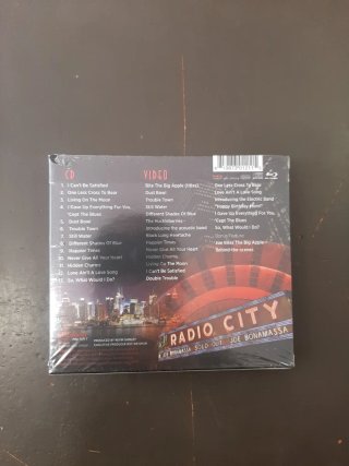 Blu-ray + CD Joe Bonamassa Live at Radio City