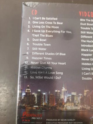 Blu-ray + CD Joe Bonamassa Live at Radio City