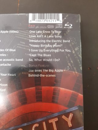 Blu-ray + CD Joe Bonamassa Live at Radio City