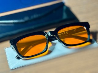 Occhiali Gaming Lenti Giallo Arancio