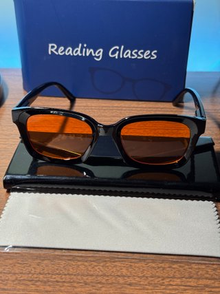 Occhiali Gaming Lenti Giallo Arancio
