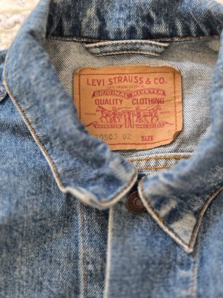 Cazadora Vaquera Levi's Talla S