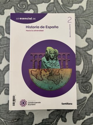 Historia de Espan̋a bachillerato 2