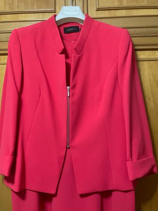 Traje Chaqueta MERLETTI Rosa Talla L (44)