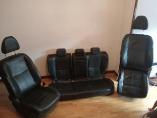 Asientos Nissan Qashqai J12 Cuero Negro