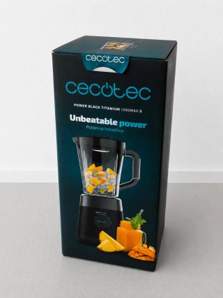 Batidora Cecotec Power Black Titanium 1300W