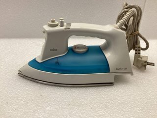 Plancha de vapor Braun Saphir-Jet