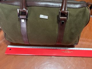 Bolso Boston Mini Gucci Marrón y Verde