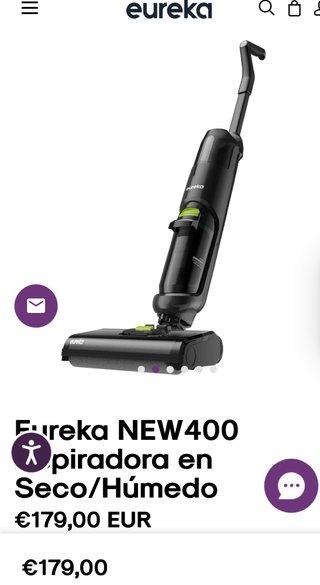 Aspirador Escoba Eureka NEW400 sin Cable