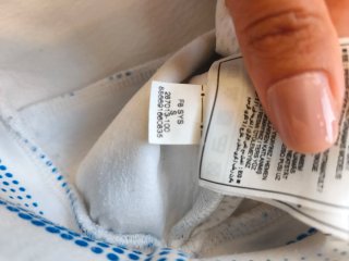 Sudadera Nike Rayas Azules y Blancas