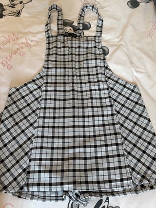 Peto cuadros Bershka Talla M
