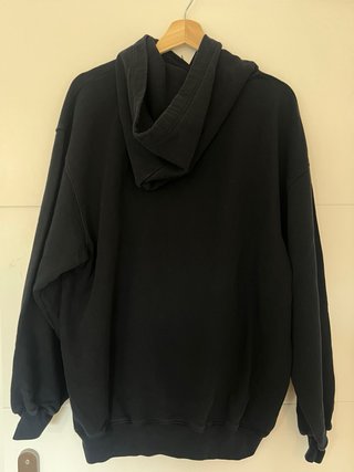 Sudadera Balenciaga Negra Multicolor Logo