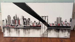 Cuadro Skyline Puente Nueva York