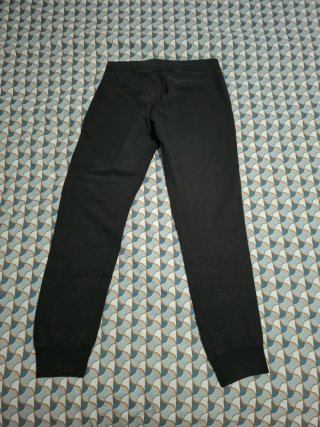 Pantalone donna sportivo nero cotone