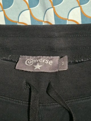 Pantalone donna sportivo nero cotone