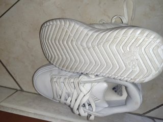 Adidas Gran Court Platform Donna Bianco