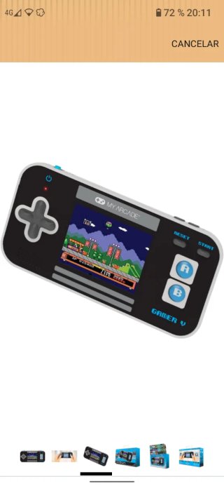 Consola My Arcade Gamer V Retro Negra 220 juegos