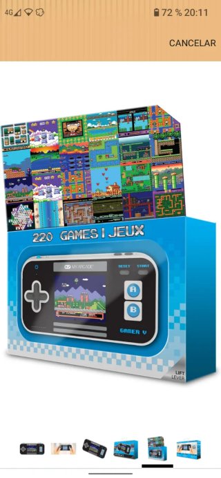Consola My Arcade Gamer V Retro Negra 220 juegos