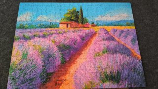 Puzzle Clementoni 500 Piezas Campo Lavanda