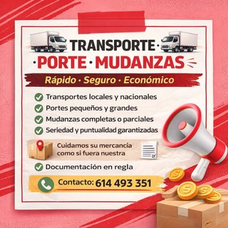Transportes, Portes y Mudanzas