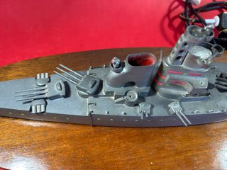 Maqueta Barco Militar WWII Madera