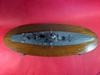 Maqueta Barco Militar WWII Madera