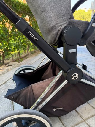 Carro silla y capazo Bebé Cybex Priam Gris