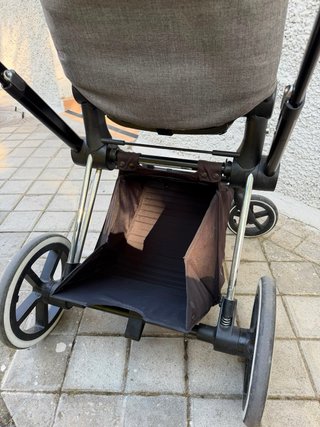 Carro silla y capazo Bebé Cybex Priam Gris