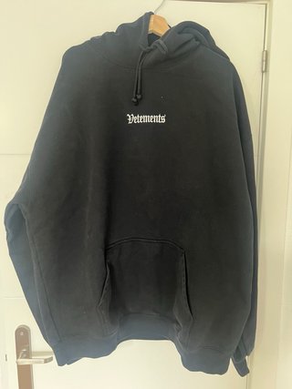 Sudadera Vetements Negra