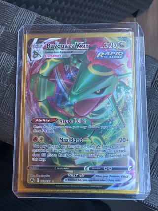 Carta Pokémon Rayquaza VMAX 102/159