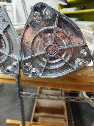 4 Patas de acero inoxidable para mesa