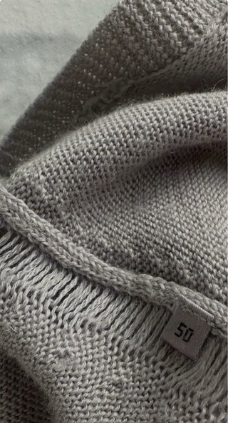 Dior Homme Maglione Grigio V-Neck