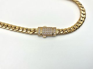 Cadena Cubana 18K 19,80gr Ref: E2460-3