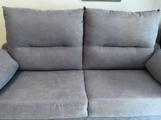 Sofá Cama Italiano Gris Tela